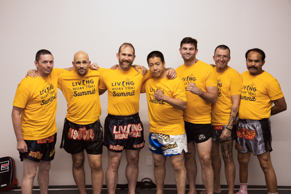 Living Muay Thai Instructors group shot